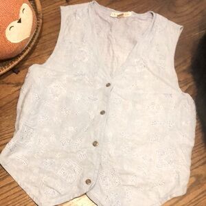 Karavan embroidered vest